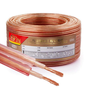 Planet Gates DIY HIFI Lound Speaker Wire Cable OFC Pure Copper Audio Line 16 14 12AWG for Car Amplifier Home Theater KTV DJ System