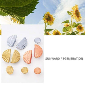DIY Semi-Circular Shape /Door Knob European Antique Furniture Handles Sector Drawer Pulls Kitchen Cabinet Gold Knobs and Handles