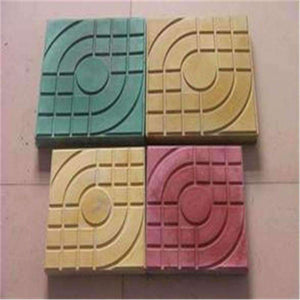 Planet Gates DIY Square Garden Path Concrete Plastic Brick Mold Paving Propylene Pavement Walkway 27x27x4cm Garden Buildings Accessories