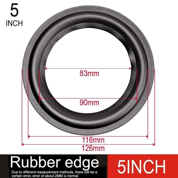 Planet Gates DIYLIVE 4-12 "Rubber surround collapsible subwoofer ring repair speaker fittings (100 ~ 300mm) 4 "5" 5.5 "6.5" 7 "8" 10 "12"