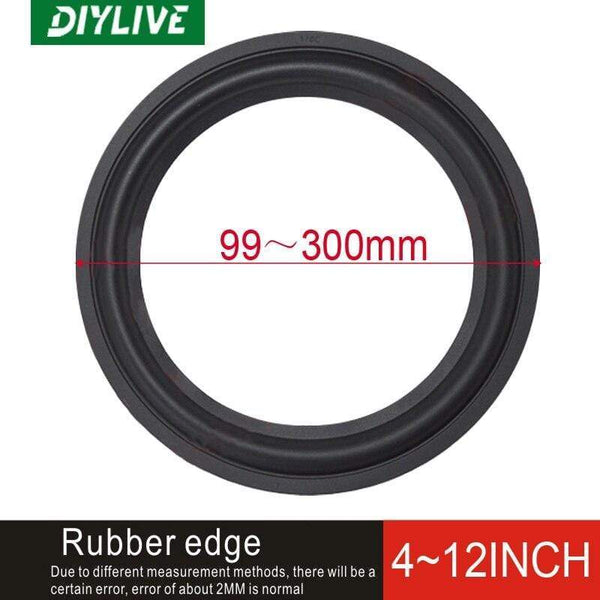 Planet Gates DIYLIVE 4-12 "Rubber surround collapsible subwoofer ring repair speaker fittings (100 ~ 300mm) 4 "5" 5.5 "6.5" 7 "8" 10 "12"