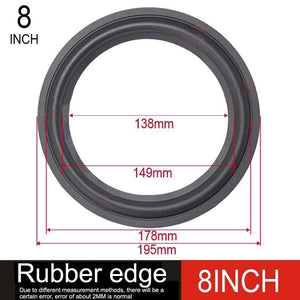 Planet Gates DIYLIVE 4-12 "Rubber surround collapsible subwoofer ring repair speaker fittings (100 ~ 300mm) 4 "5" 5.5 "6.5" 7 "8" 10 "12"