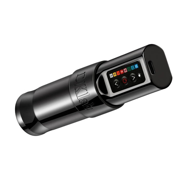 Planet Gates DK-W1 Wireless Tattoo Machine,Professional Wireless Tattoo Pen,Powerful Coreless Motor,2400 mAh Li Battery,36mm Grip