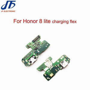 Planet Gates Dock Connector Flex Cable For Huawei Honor 8 Lite USB Charger Charging Port Ribbon Flex Cable Repair Parts 5pcs/lot