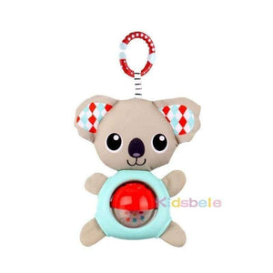 Planet Gates Dog Cute Baby Rattles Toy Animal Handbell Dog/Koala Ring Bell Crib Hanging Toys For Newborn Children 0-24 Months