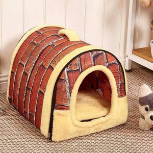 Planet Gates Dog House Kennel Nest With Mat Foldable Pet Dog Bed Cat Bed House For Small Medium Dogs Travel Pet Bed Bag Product