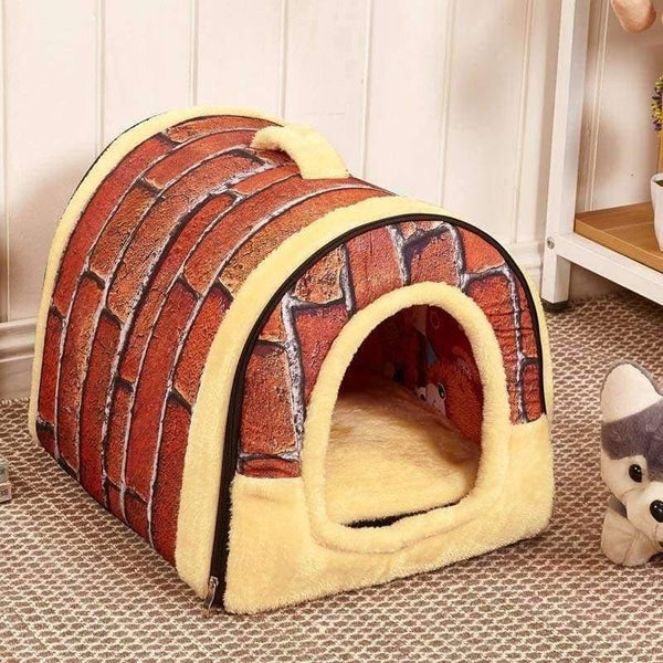 Planet Gates Dog House Kennel Nest With Mat Foldable Pet Dog Bed Cat Bed House For Small Medium Dogs Travel Pet Bed Bag Product