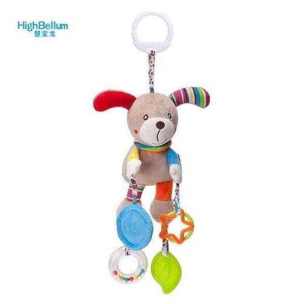 Planet Gates dog New Born Baby Stroller Toys  Bell Bed & Baby Stroller Hanging Bell Toys Educational Baby Rattle Toys Styles Soft Toys Gift