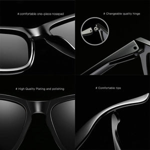 Planet Gates Dokly Real Polaroized Sunglasses Men and women polarized sunglasses Square Sun Glasses eyewear Oculos De Sol