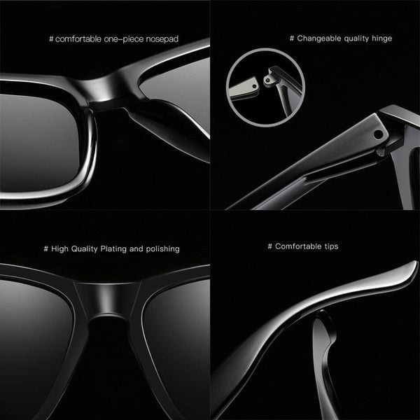Planet Gates Dokly Real Polaroized Sunglasses Men and women polarized sunglasses Square Sun Glasses eyewear Oculos De Sol
