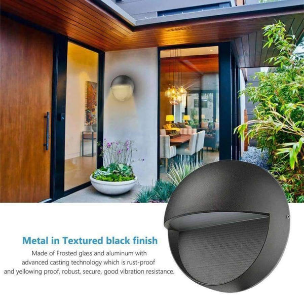 Planet Gates DONWEI 10W 10 LED Porch Light Outdoor Decoration IP65 Waterproof Aluminum Wall Lamp for Corridor Courtyard Balcony Fence