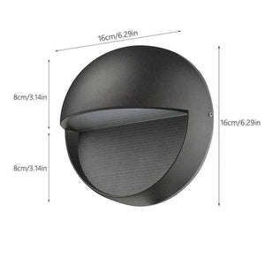 Planet Gates DONWEI 10W 10 LED Porch Light Outdoor Decoration IP65 Waterproof Aluminum Wall Lamp for Corridor Courtyard Balcony Fence