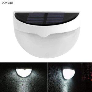 Planet Gates DONWEI Outdoor 6 LED Solar Lamp Automatically Open at Night Waterproof Porch Light for Garden Fence Lawn