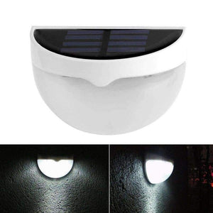 Planet Gates DONWEI Outdoor 6 LED Solar Lamp Automatically Open at Night Waterproof Porch Light for Garden Fence Lawn