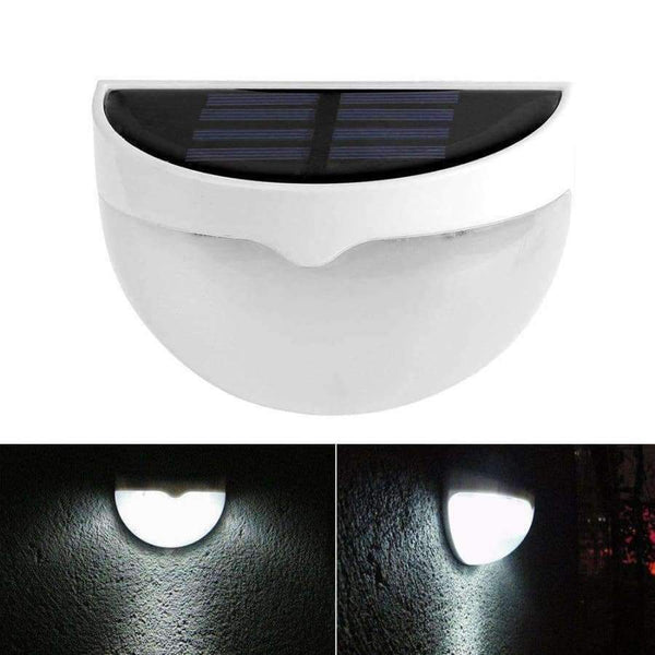 Planet Gates DONWEI Outdoor 6 LED Solar Lamp Automatically Open at Night Waterproof Porch Light for Garden Fence Lawn