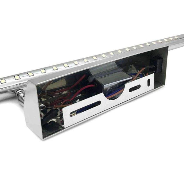 Planet Gates DONWEI Simple style Stainless steel LED Wall Light Bathroom Led Mirror Light 3W 5W 7W Wall sconces Lamp With Switch AC110V 220V