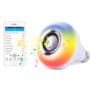 Planet Gates DONWEI Smart 12W E27 RGB +White 4.0 Bluetooth Speaker LED Bulb 24 Keys Remote Control Support Music Playing Dimmable Light Bulbs