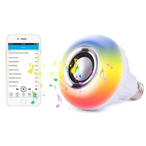 Planet Gates DONWEI Smart 12W E27 RGB +White 4.0 Bluetooth Speaker LED Bulb 24 Keys Remote Control Support Music Playing Dimmable Light Bulbs