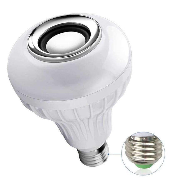 Planet Gates DONWEI Smart 12W E27 RGB +White 4.0 Bluetooth Speaker LED Bulb 24 Keys Remote Control Support Music Playing Dimmable Light Bulbs