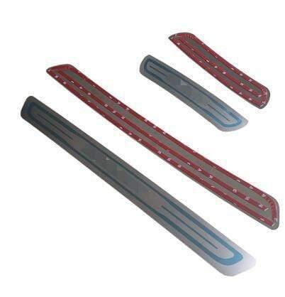 Planet Gates Door Sill Strip for Hyundai ix20 2010-2018 Stainless Pedal Covers Trim Car Styling Stickers Auto Accessories & Parts 4 Pcs