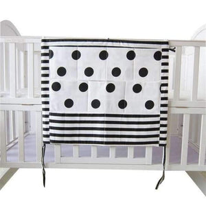 Planet Gates Dot Baby Cot Bed Nursery Hanging Storage Bag Crib Organizer Storage Bag 60*50cm Toy Diaper Pocket for Crib Bedding Set