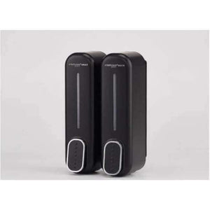 Planet Gates double black 350/700/1050 ml Capacity ABS Liquid soap dispenser wall mounted bathroom soap dispenser hotel products accessories