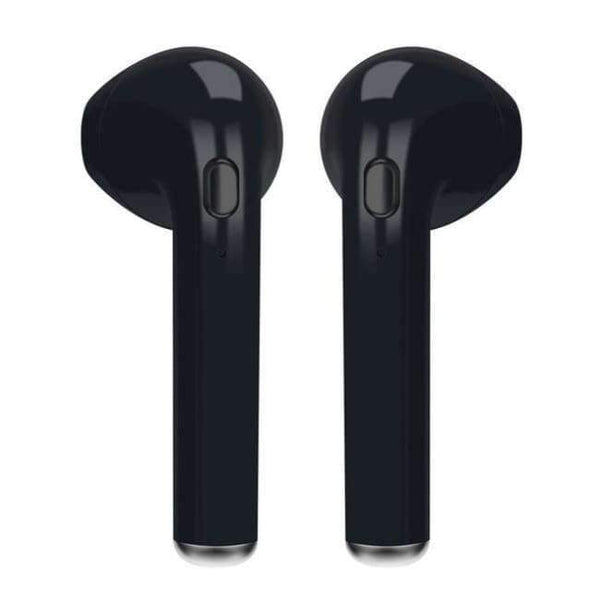 Planet Gates double- black Wireless Earbuds Handsfree Headphone I7 Bluetooth Earphone In Ear Buds for Earpods IOS Xiaomi All Mobile Phones