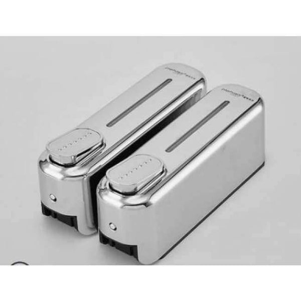 Planet Gates double chrome 350/700/1050 ml Capacity ABS Liquid soap dispenser wall mounted bathroom soap dispenser hotel products accessories