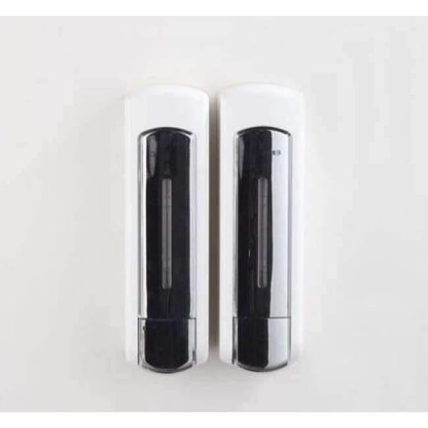 Planet Gates double chrome Bathroom Soap Dispenser Shower Liquid Shampoo single 350ml Wall Mounted Bathroom Shower Soap Dispenser,hotel products