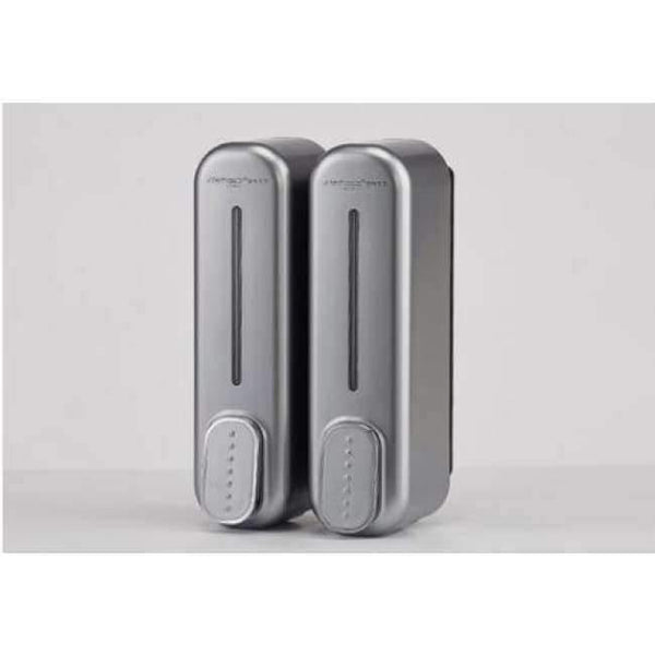 Planet Gates double grey 350/700/1050 ml Capacity ABS Liquid soap dispenser wall mounted bathroom soap dispenser hotel products accessories