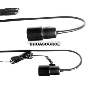 Planet Gates Double head Lamp bracket stand Light Accessories E27 lamp holder gooseneck clamp fish tank lamp base light clip light fixtures