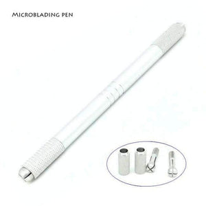 Planet Gates Double Head Microblading Pen Sterilized Packing Professional Manual Tatoo Eyebrow Pens Tebori Tools For Microbalding Tattoo Guns 3d