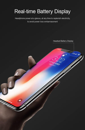 TWS Wireless Bluetooth Earphone headset for iPhone Xs Max XR 7 8,USAMS Bluetooth Headphones for Samsung Xiaomi with Charging Box - Planet Gates