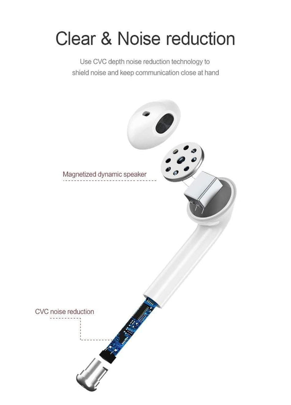 Planet Gates Double in-ear earpho TWS Wireless Bluetooth Earphone headset for iPhone Xs Max XR 7 8,USAMS Bluetooth Headphones for Samsung Xiaomi with Charging Box