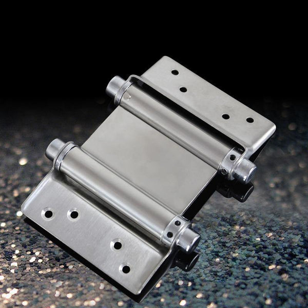 Planet Gates Double open spring 3 inch / 4 inch / 5 inch hinge Stainless steel two way free door hinge hinge cowboy door fence dedicated