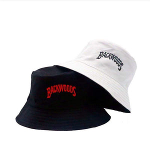 Planet Gates Double Sided Wear Dense Embroidery Backwoods Panama Bucket Hat Men Women Outdoors Street Beach Fisherman Caps Harajuku Style YC2