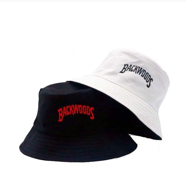 Planet Gates Double Sided Wear Dense Embroidery Backwoods Panama Bucket Hat Men Women Outdoors Street Beach Fisherman Caps Harajuku Style YC2