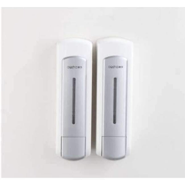 Planet Gates double silver Bathroom Soap Dispenser Shower Liquid Shampoo single 350ml Wall Mounted Bathroom Shower Soap Dispenser,hotel products