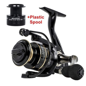 Planet Gates Double Spool / 7000 Series Spinning reels 12KG Max Drag Carrete de pesca 5.2:1 Metal Stainless Steel Fishing Reel Saltwater Reel for Fishing