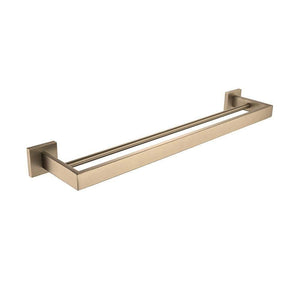 Planet Gates Double Towel Bar Bathroom Accessories Brushed Gold Stainless Steel Dish Rack Towel Rod Towel Ring Bathrobe Hook Paper Towel Rack
