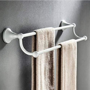 Planet Gates double towel bar Bathroom Hardware Accessories Brass Set Toilet Brush Holder Towel Ring Hair Tumbler Holder Dry Holder Toilet Paper Holder