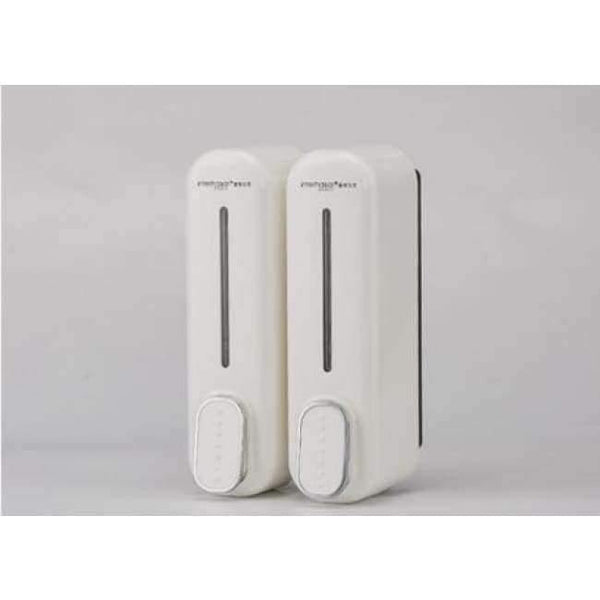 Planet Gates double white 350/700/1050 ml Capacity ABS Liquid soap dispenser wall mounted bathroom soap dispenser hotel products accessories