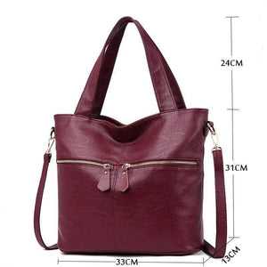 Double Zipper Decoration Luxury Handbags Women Bags Designer Crossbody Bags For Women
