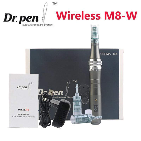 Planet Gates Dr pen Ultima M8 Professional Microneedling Pen tattoo machine - Wireless dermapen - Best facial Skin Care beauty Tool Kit