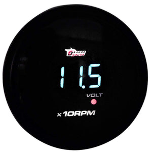 Planet Gates DRAGON GAUGE 2" 52mm Boost/Water Temp/Oil Temp/Oil Pressure/Tachometer/Volt/Air Fuel Ratio/EGT/Vacuum Meter Digital+Gauge Pods