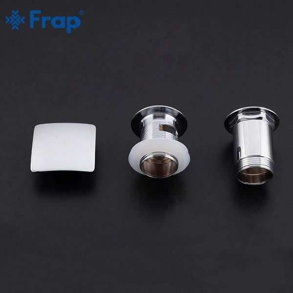 Planet Gates Drains Bathroom Wash Basin Drain Brass Basin Waste Vessel Sink Drain with Overflow Hole Kitchen Basin Accessories F60-2