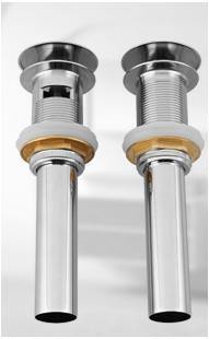 Planet Gates Drains Bathroom Wash Basin Drain Brass Basin Waste Vessel Sink Drain with Overflow Hole Kitchen Basin Accessories F60-2