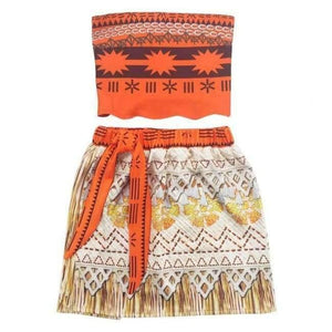 Planet Gates dress / 3T Baby girl clothes Princess dress Moana Cosplay Costume for Children Vaiana Girls Party Wedding dresses with Necklace Costumes