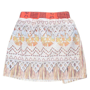 Planet Gates dress and necklace / 3T Kids Girl Princess Party Dress Moana Adventure Elsa Clothing Girls Dress Set with wig and Necklace baby Vaiana Cosplay Clothes