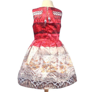 Planet Gates dress and necklace / 3T Kids Girl Princess Party Dress Moana Adventure Elsa Clothing Girls Dress Set with wig and Necklace baby Vaiana Cosplay Clothes